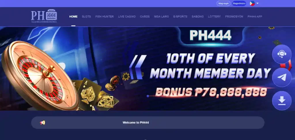 ph444 casino login