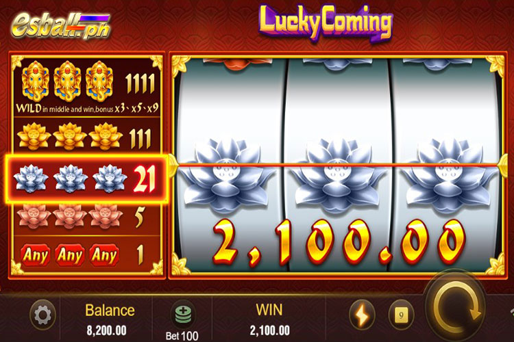 lucky coming